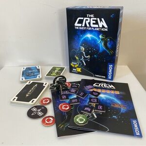 The Crew the Quest for Planet Nine Card Board Game by Kosmos Played Once.